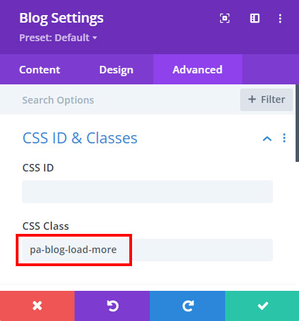 Ajouter un bouton Charger plus d’articles au module Divi Blog