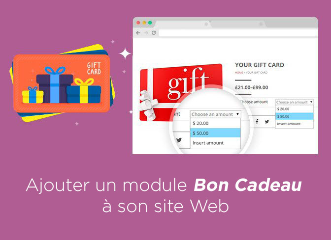 Ajouter un module bon cadeau à son site internet ou CMS