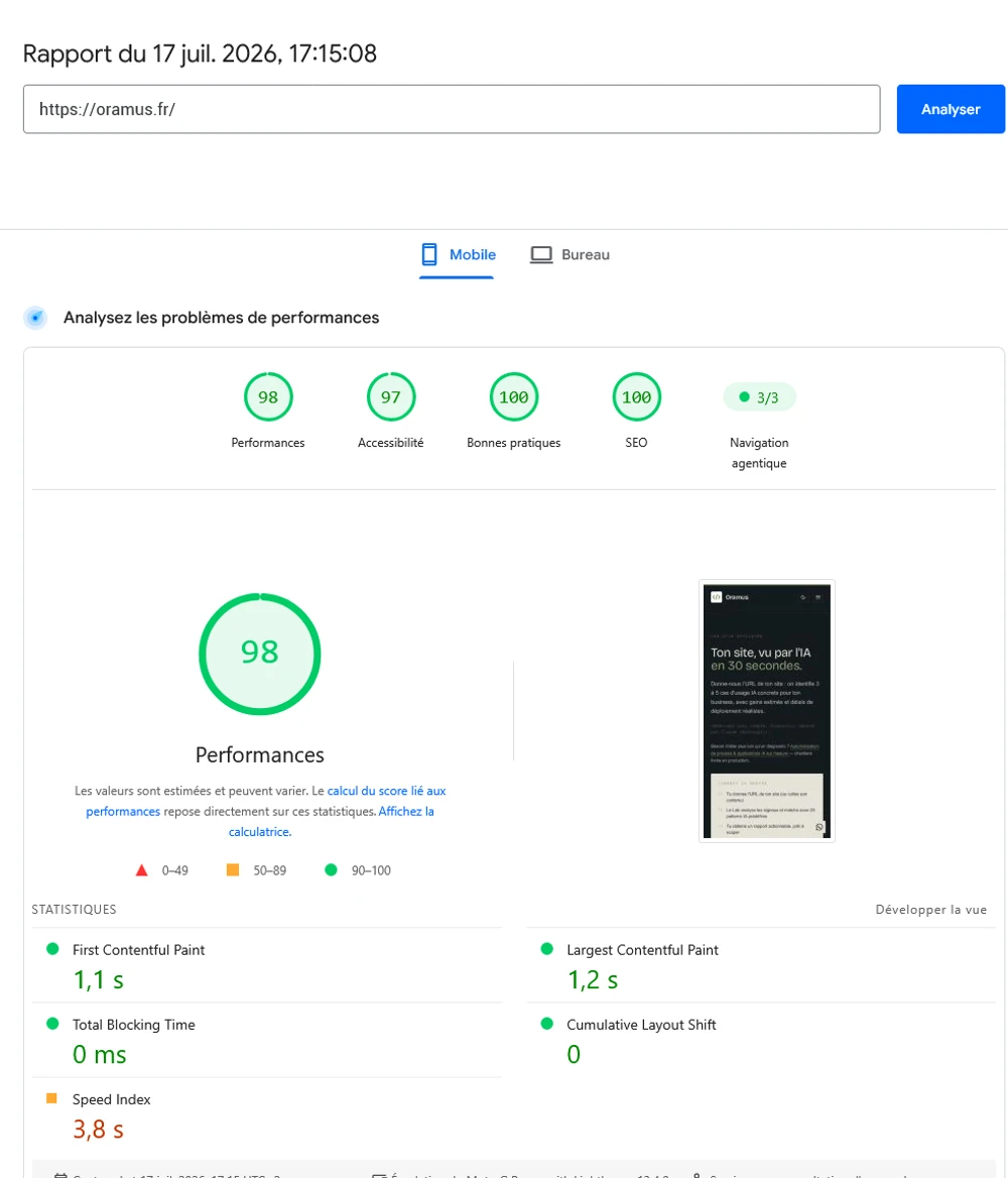Astro vs WordPress : la différence de performance, mesurée sur un site réel